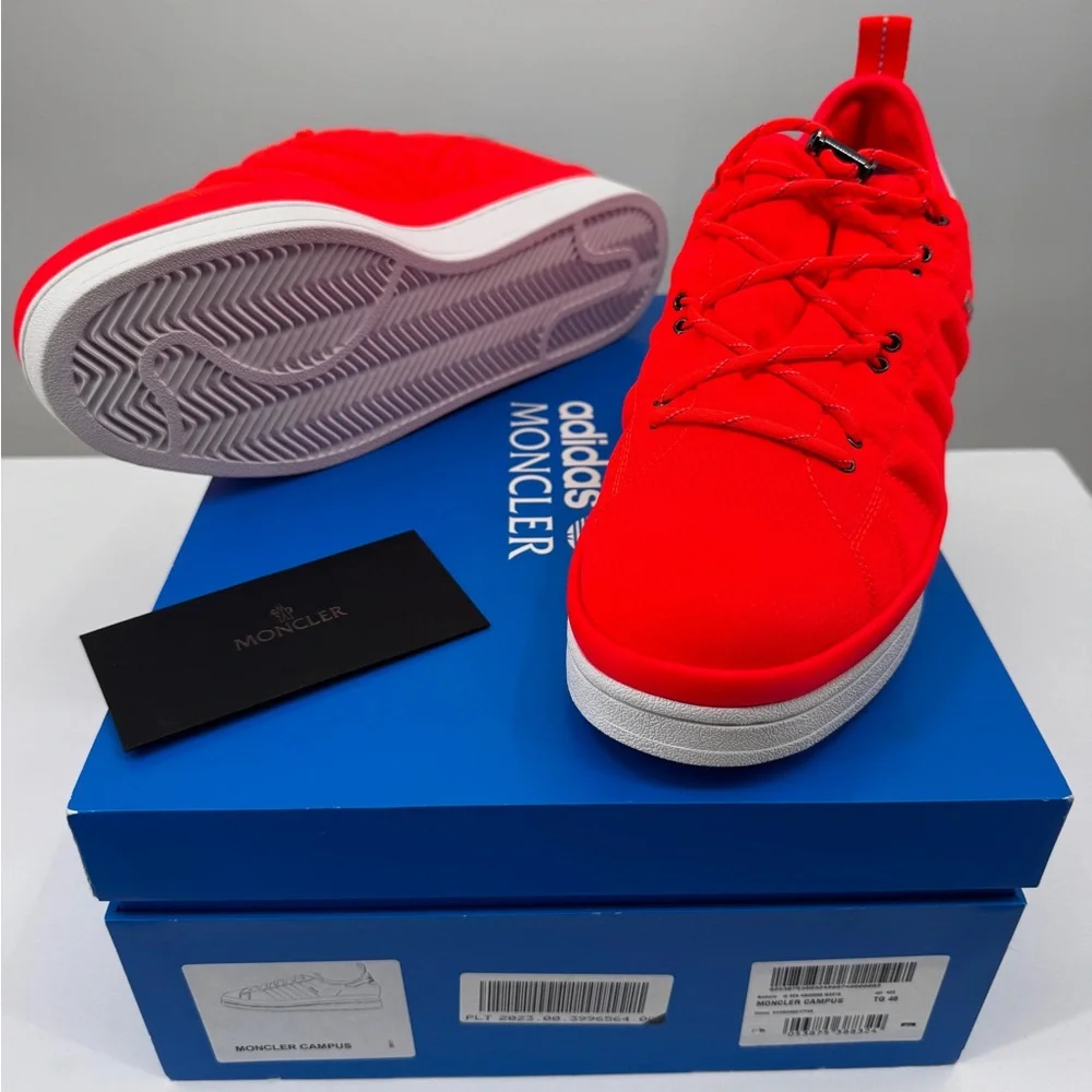Adidas‎ x Moncler M Campus Solar Red / White Men’s 11.5